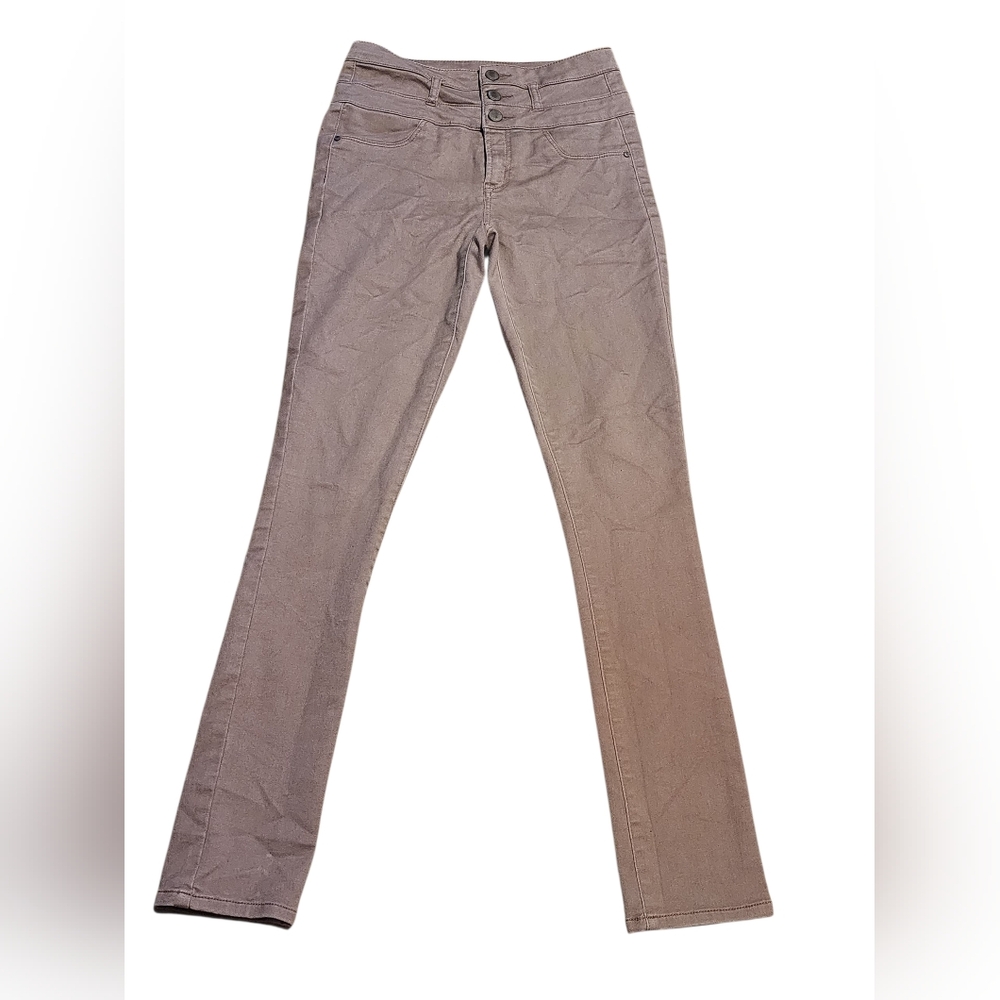 Refuge Coral Pink Cotton Blend Pants